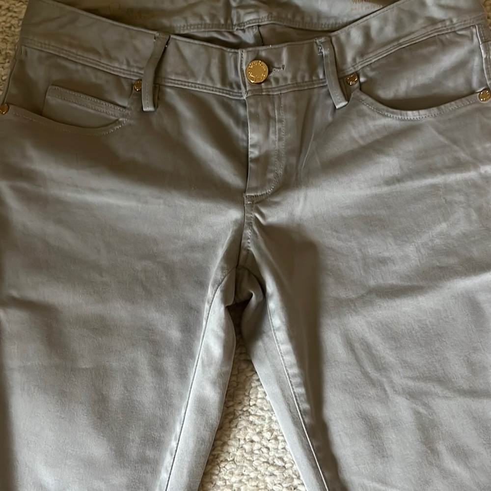 Lilly Pulitzer worth skinny jeans gray size 6